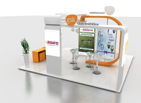 GSK eventos stand