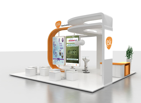 GSK eventos stand