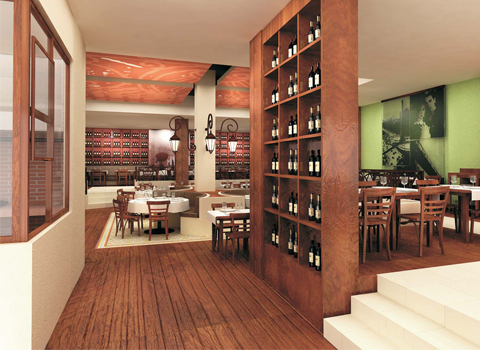 Restaurante Argentino interiorismo restaurant interiosm