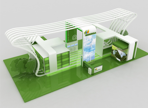 Iberdrola stand evento
