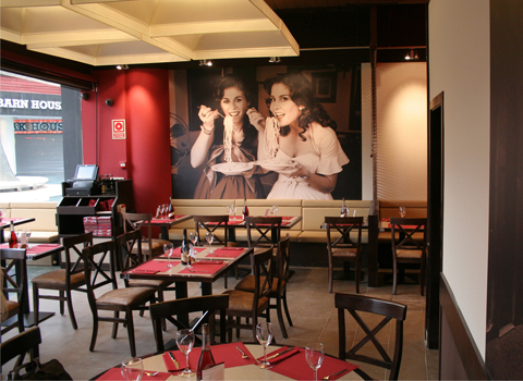 Il Tempietto restaurante interiorismo