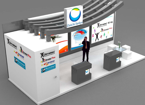  Daiichi-Sankyo eventos stand