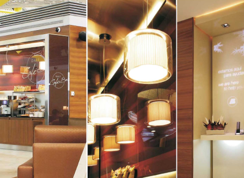 iberia sala VIP interiorismo