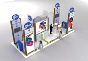 eventos farmacia stand pfizer